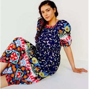 RARE NWT ANTHROPOLOGIE Kaya Floral Maxi Dress. Size L